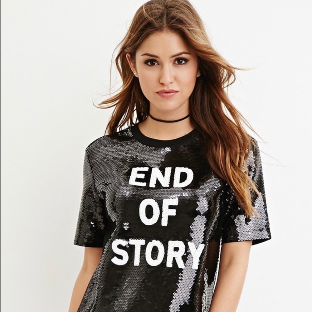 Forever 21 Sequin Top End Of Story